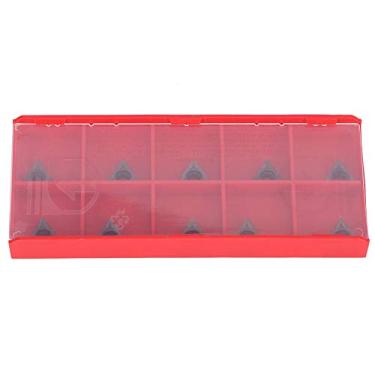 Imagem de 10 Peças Lâmina De Inserção De Carboneto CNC TCMT110204 VP15TF Ferramenta De Torneamento, Inserções De Torneamento De Processamento De Aço Inoxidável Inserção CNC, Ferramenta De Torneamento CNC De Ins