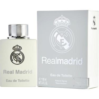 Imagem de Perfume Real Madrid Edt 3,4 Oz - fragrância masculina com aroma amadeirado e notas cítricas