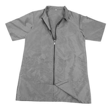Imagem de NOLITOY macacão de cabeleireiro avental para cuidar de animais de estimação bata de tosa à prova dágua roupa de limpeza vestuário de trabalho para animais de estimação Grande roupas