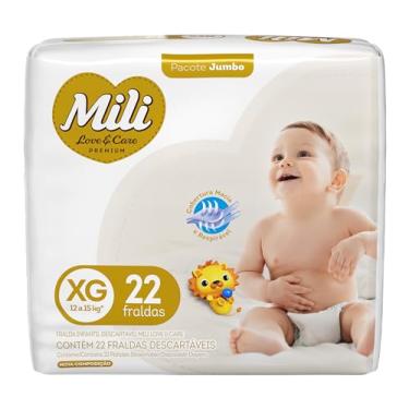 Imagem de Mili Fralda Xg Pacote De 22 Fraldas