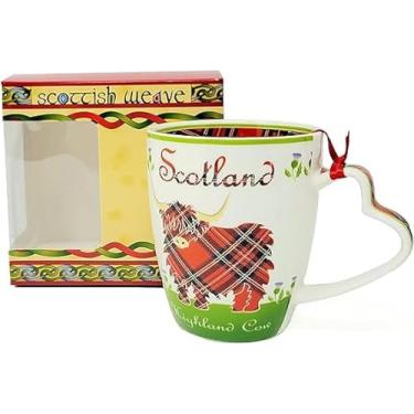Imagem de Royal Tara Caneca de vaca Scotland Highland 380 ml/13fl com uma caixa de presente escocesa