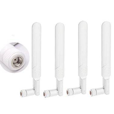 Imagem de CORONIR Antena macho MIMO RP-SMA de banda dupla WiFi 2,4 GHz 5,8 GHz 5,8 GHz 9dBi para roteador WiFi, placa de rede sem fio, adaptador USB, câmera IP de segurança, monitor de vigilância por vídeo -