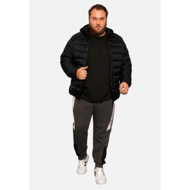 Imagem de Jaqueta Bobojaco Puffer Nylon Plus Size Impermeável Masculina Capuz Removível-Masculino