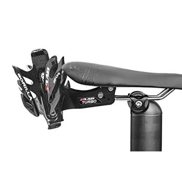 Imagem de XLAB Sistema de asa turbo – Gorilla – Sistema de hidratação traseira dupla para bicicletas de estrada e triatlo – Gaiolas pretas brilhantes