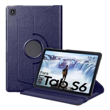 Imagem de CAPA CASE PARA TABLET SAMSUNG GALAXY TAB S6 LITE10.4" Sm-P619 Sm-P610 Sm-P615 ANO 2020/2022- ALAMO (AZUL)