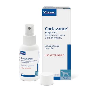 Imagem de Virbac Cortavance Solução Tópica para Cães 76 mL