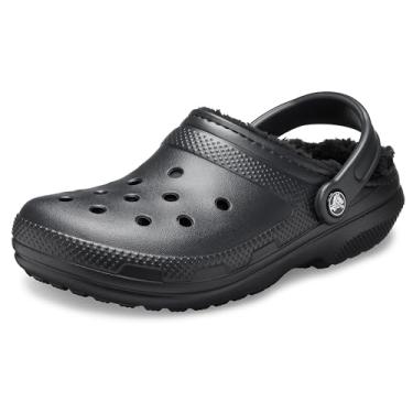Imagem de Sandália Classic Lined, Crocs, Adulto Unissex, Black/Black, 38