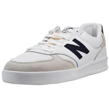 Imagem de New Balance Tênis masculino Ct300 V3, Branco/Azul marinho, 8