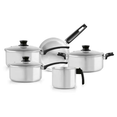 Imagem de Panelux Jogo de Panelas 5 Peças Magnific Polida com Tampa de Vidro