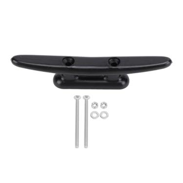 Imagem de Grampo de Nylon para Barco, Presilha Preta para Doca, Decoração Náutica Marinha (152 mm)