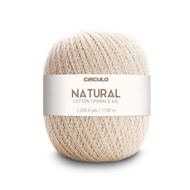 Imagem de Barbante Barroco Natural Brilho nº4 - Ouro 700g (1150m)