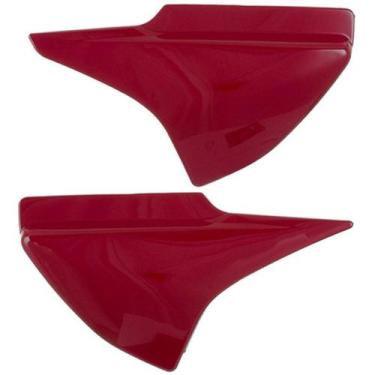 Imagem de Tampa Lateral Titan 150 (PAR) - Pro tork, VERMELHO GUARAU 2006 - 2008,