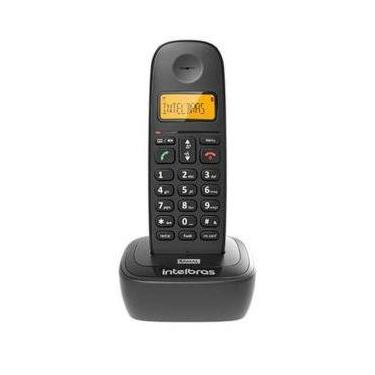 Imagem de Intelbras Ramal S/ Fio Ts2511 Id Preto 4122511 - INTELBRAS - COMUNICAC