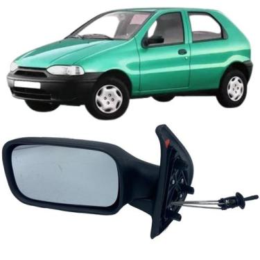 Imagem de Retrovisor Palio 96 97 98 99 2000 2 Portas Com Controle - COFRAN, ESQU