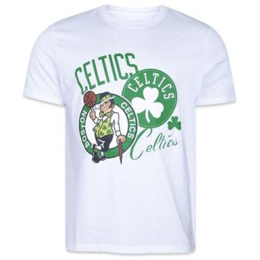 Imagem de Camiseta New Era Regular NBA Boston Celtics World Of Logos, M
