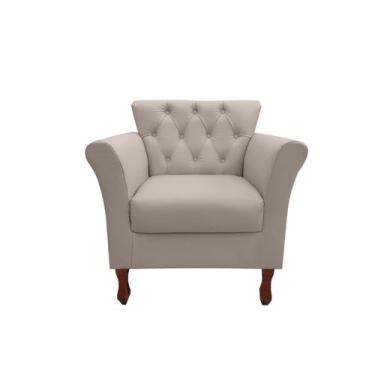 Imagem de Poltrona Decorativa Moderna Cadeira Estofada Sala Quarto Escritório Vi