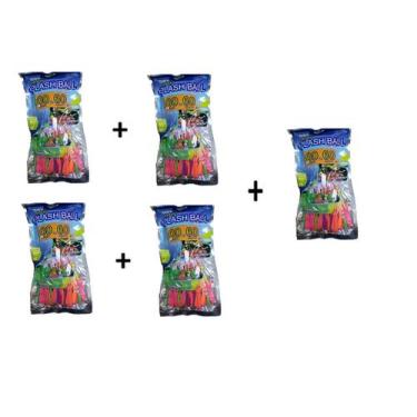 Imagem de Kit 5 pacotes de Splash Ball Bexigas Balão p/ Encher De Água - Company