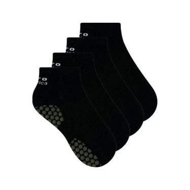 Imagem de Kit 4 Pares de Meias Hidroginástica Selene 4010-001 - Genérico, Preto,