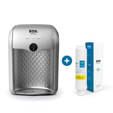 Imagem de Kit 1 ano Purificador de Água EOS Premium Prata + Filtro