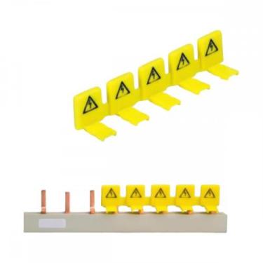 Imagem de Isolador Fase Schneider Easy9 Amarelo 5 Polos - Ez9X33905 - Kit C/10 P