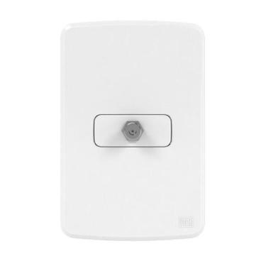 Imagem de  compose cj 1 tom antena de tv placa 4x2 bco - weg