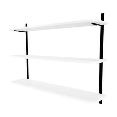 Imagem de Prateleira de Parede Nicho Wick Modelo Industrial - Loja da Isa, Preto