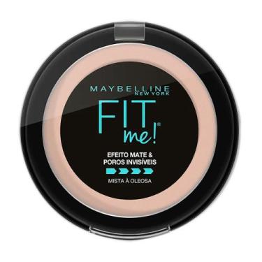Imagem de Pó Compacto Maybelline Fit Me Efeito Mate Cor N01 Super Claro Neutro c