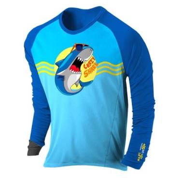 Imagem de Camisa Uv Infantil Proteção Solar Prolife Praia Sol Piscina, Crazy sha