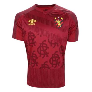 Imagem de Camisa Masculina Sport Recife Treino 2022 Bordo