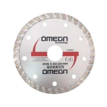 Imagem de Disco de Corte Diamantado 115 X 22,23 mm Esmerilhadeira - OMEGA, Turbo
