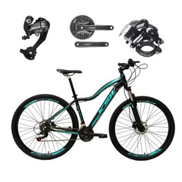 Imagem de Bicicleta Aro 29 Ksw Mwza Feminina Câmbios Shimano Altus 27v Freios Hi