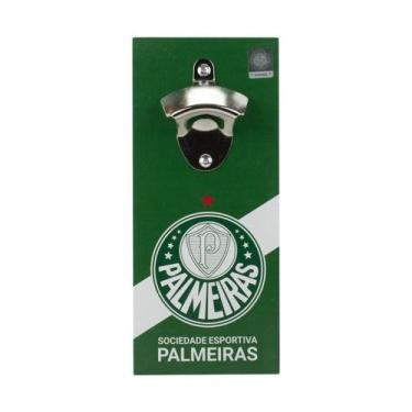 Imagem de Abridor Garrafas Ímã Geladeira 25x11cm - Palmeiras - Mileno