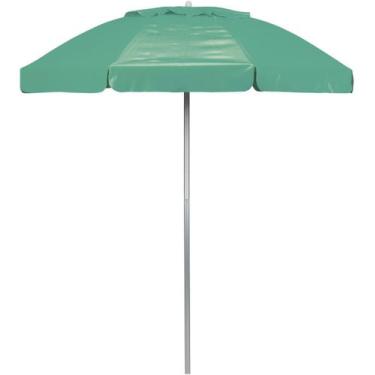 Imagem de Guarda-sol Alumínio Gigante 1,8 Metro Piscina Praia Pesca Verde - Mor