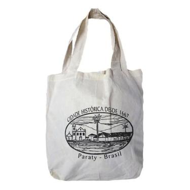 Imagem de Bolsa Ecológica Paraty De Pano Cru - P - E-cologica
