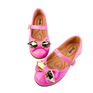 Imagem de Sapatilha Infantil Menina Boneca Verniz Confortável SPT-515 - Drinity,