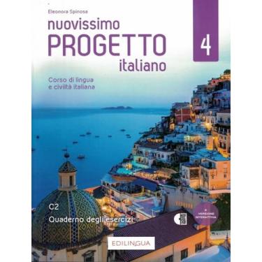 Imagem de Nuovissimo Progetto Italiano 4 C2 Quaderno Degli Esercizi Cd Audio Mp3