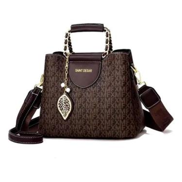 Imagem de Bolsa Feminina Transversal Média Estilosa Social Versátil - Alwy, Marr