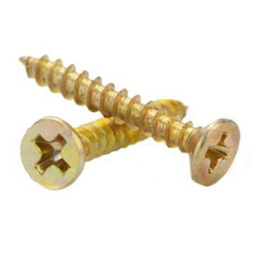 Imagem de Parafuso 6.0x80 Painéis Madeira Mdf Compensado CX c/100un - Welt 