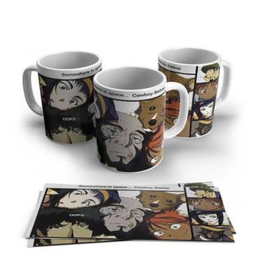 Imagem de Caneca de Porcelana Anime Cowboy Bepop 10 - Canequeiro Store