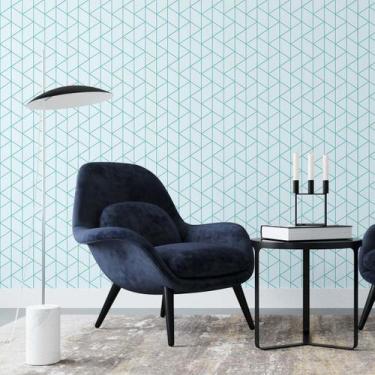 Imagem de Papel de Parede Adesivo Mosaico Geométrico N02008 RL 0,58x3M - Adesivo