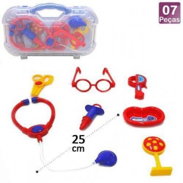 Imagem de Brinquedo Kit Maleta Médica Infantil Com 7 Peças - PAKI TOYS