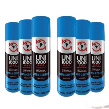 Imagem de Limpa Contato Elétrico E Eletrônicos Spray 300 Ml 6 Unidades - UN / 6 [F103]