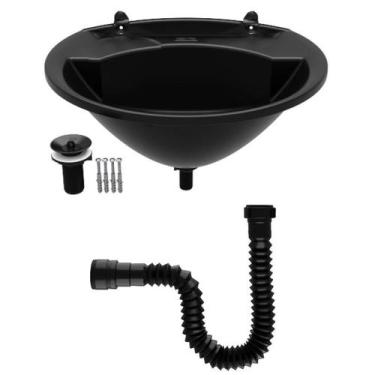 Imagem de Lavatorio de Plastico Pia para banheiro lavabo pequeno econômico Astra