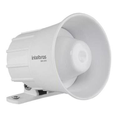 Imagem de Sirene 105dB Intelbras SIR1000 Branca Potência 1km