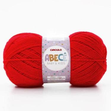 Imagem de Fio Abecê Baby e Kids Círculo 100g, 145 CHAMA