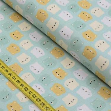 Imagem de Tecido Estampado para Patchwork - Ursinhos Cor 2501 (0,50x1,50) - CÍRC