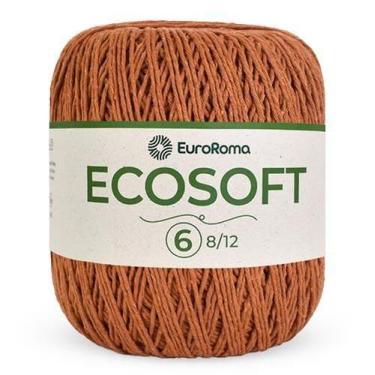 Imagem de Barbante Ecosoft EuroRoma nº06 422g, 710 TELHA