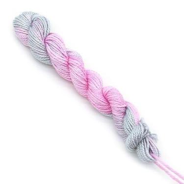 Imagem de Linha para Bordar Torçal Tie Dye Tons Pastéis Tingimento Artesanal - V