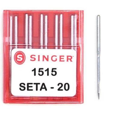 Imagem de Agulha de Máquina Reta Industrial Singer Cabo Fino 1515 - 10 unid., PO