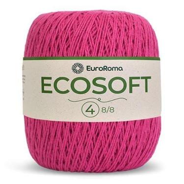 Imagem de Barbante Ecosoft EuroRoma N04 300g, 550 PINK